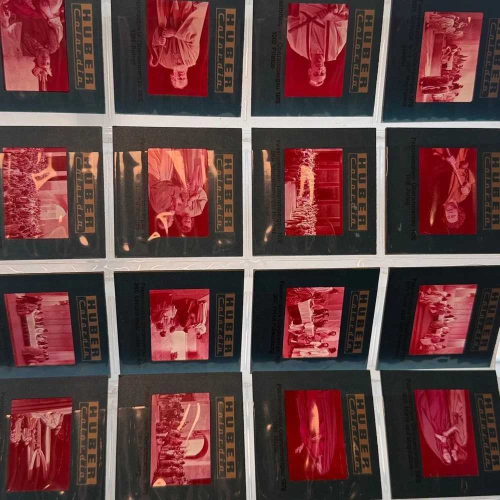 Kodak Film Vintage 1960s Vaticano Souvenir 60 Color Slides EUC